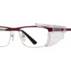 Burgundy/Silver