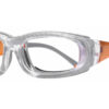 Crystal with Orange Trim