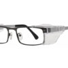 Matte-Gray front, Silver Temples