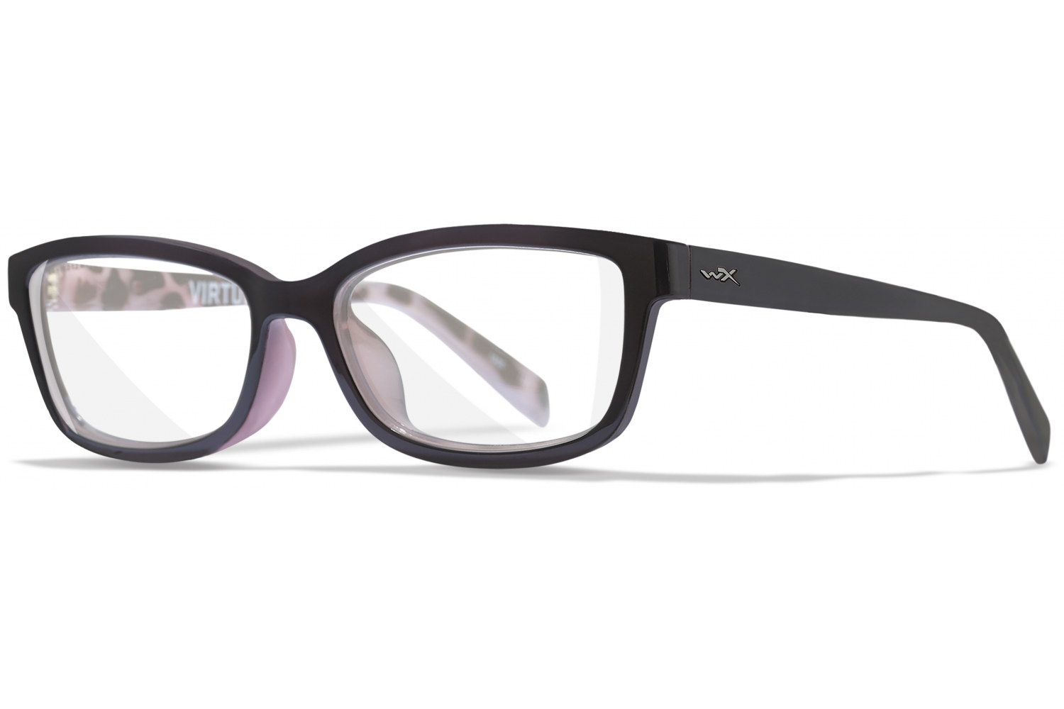Wiley X Virtue gloss Midnight Blue with Lilac
