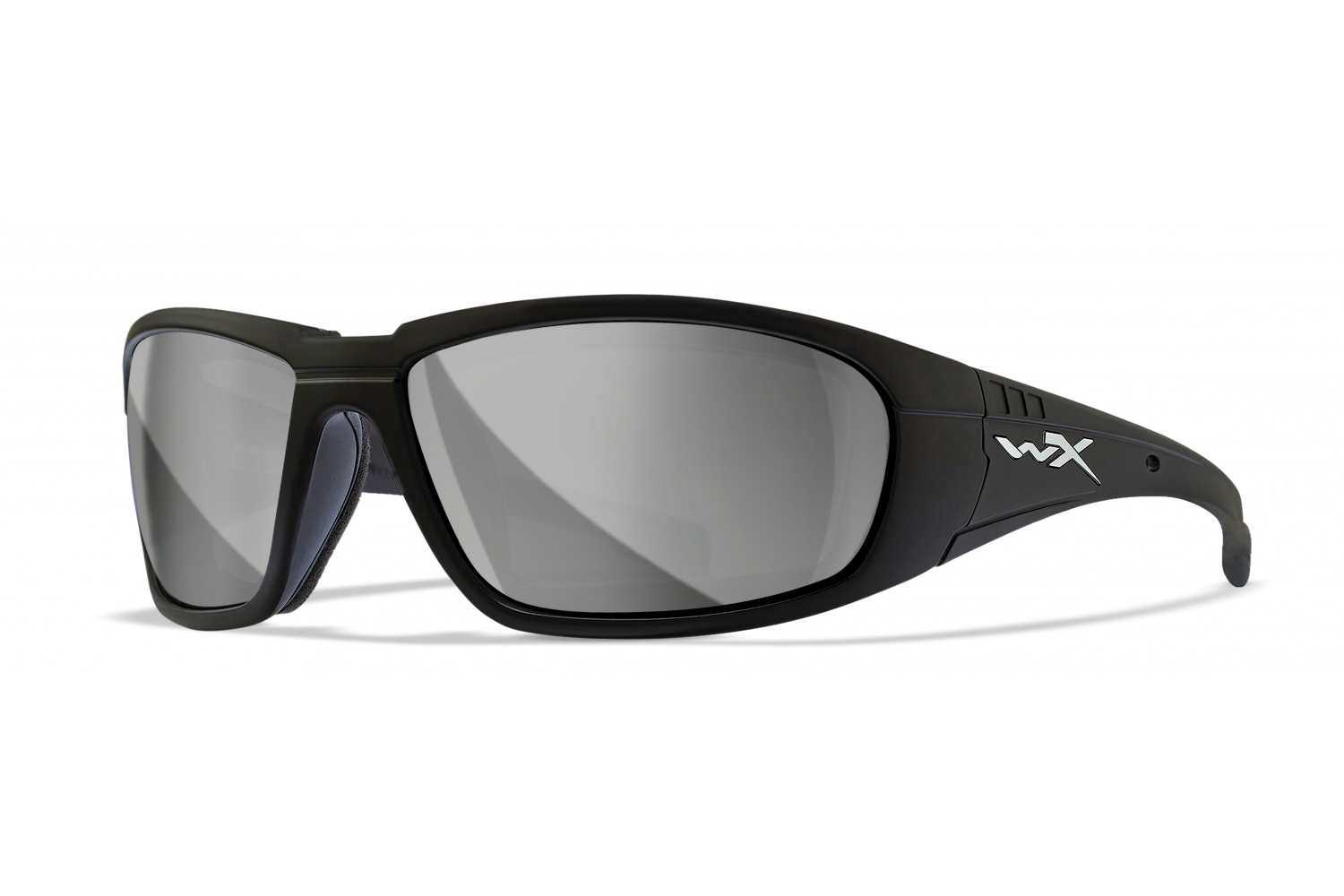 Grey Silver Flash Lens/Matte Black Frame