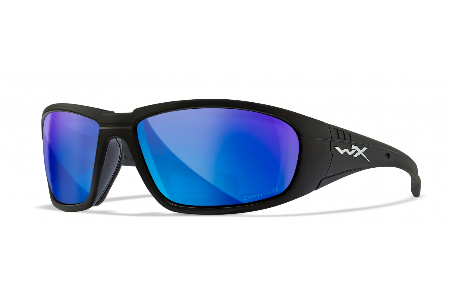 Captivate Polar Blue Mirror/Matte Black Frame