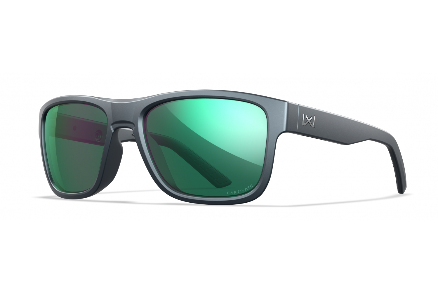 Matte Graphite Grey / Captivate Polar Green Mirror