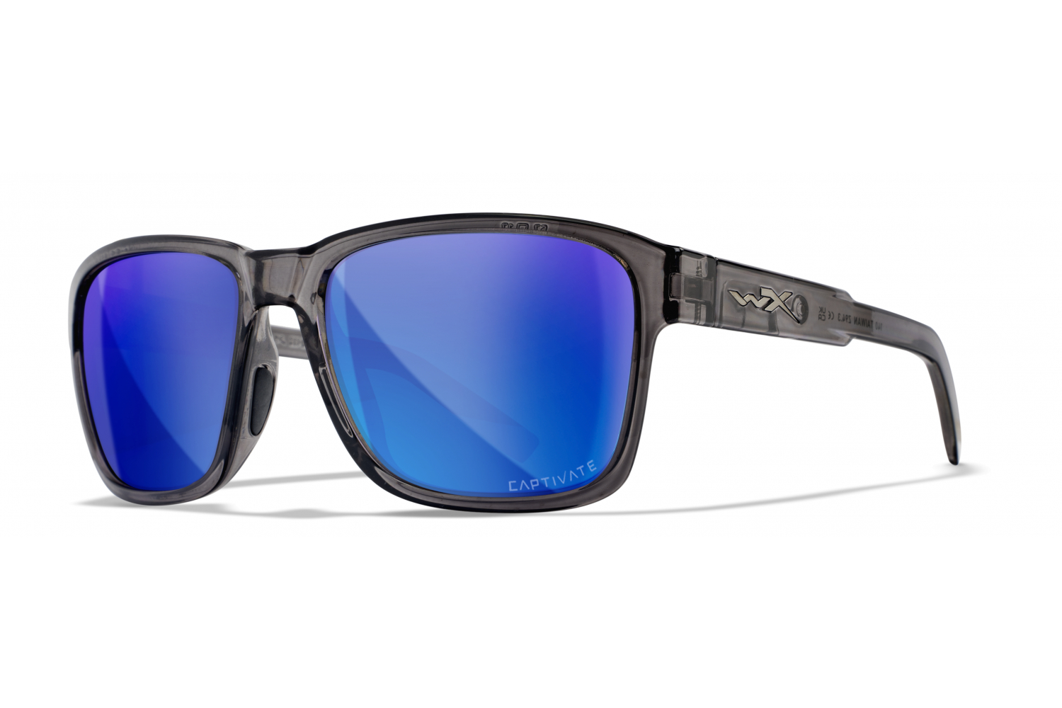 Captivate Polar Blue Mirror/Gloss Crystal Dark Grey Frame