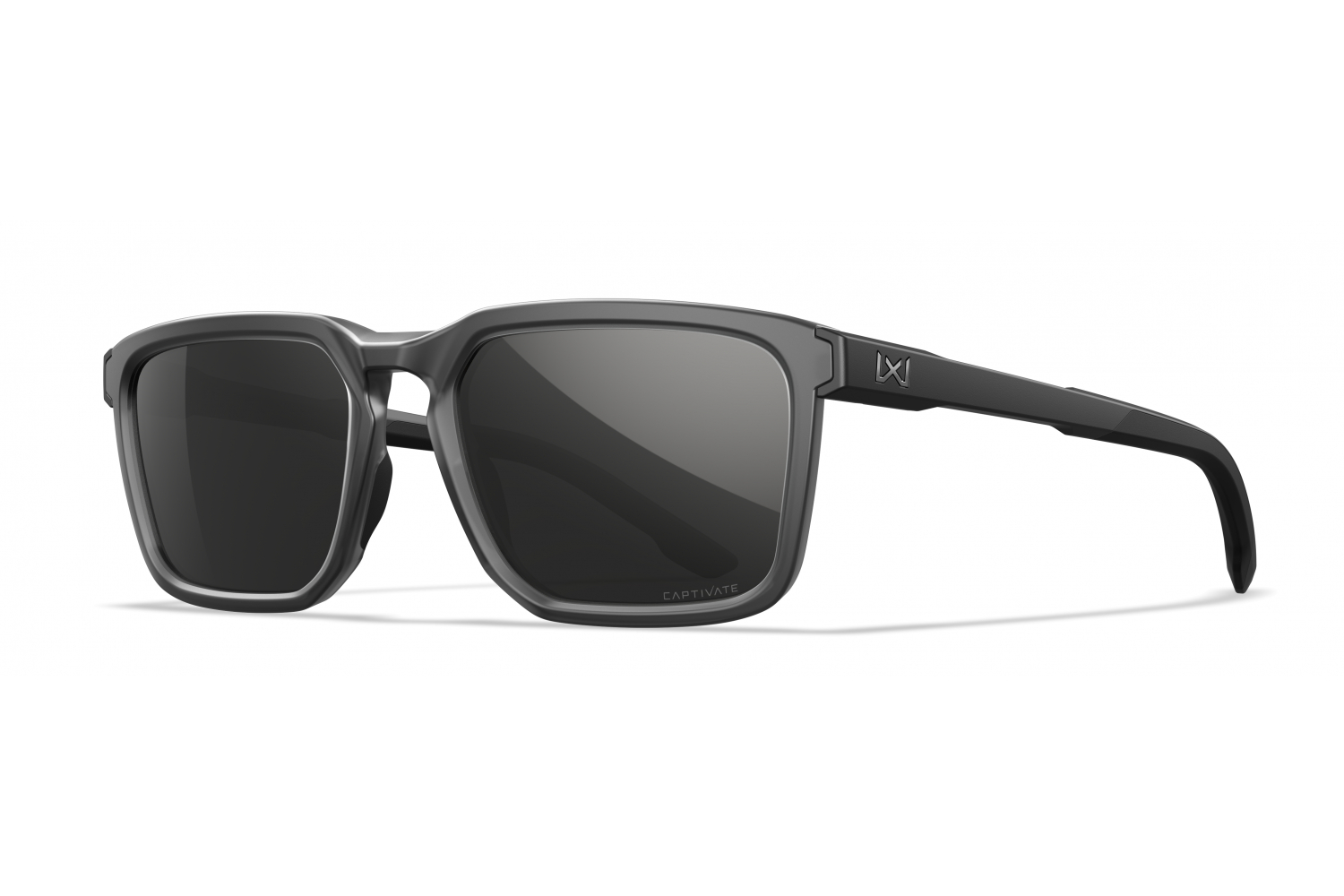 Captivate Polar Black Mirror / Translucent Matte Black Frame Matte Black Temples